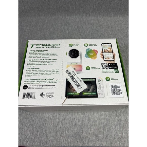 LeapFrog LF930HD 7" WiFi High Definition Pan & Tilt Monitor - Great Condition - Picture 13 of 16